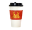 Taza disponible de la Navidad del papel del ODM 9oz para el té de la leche del café de la bebida